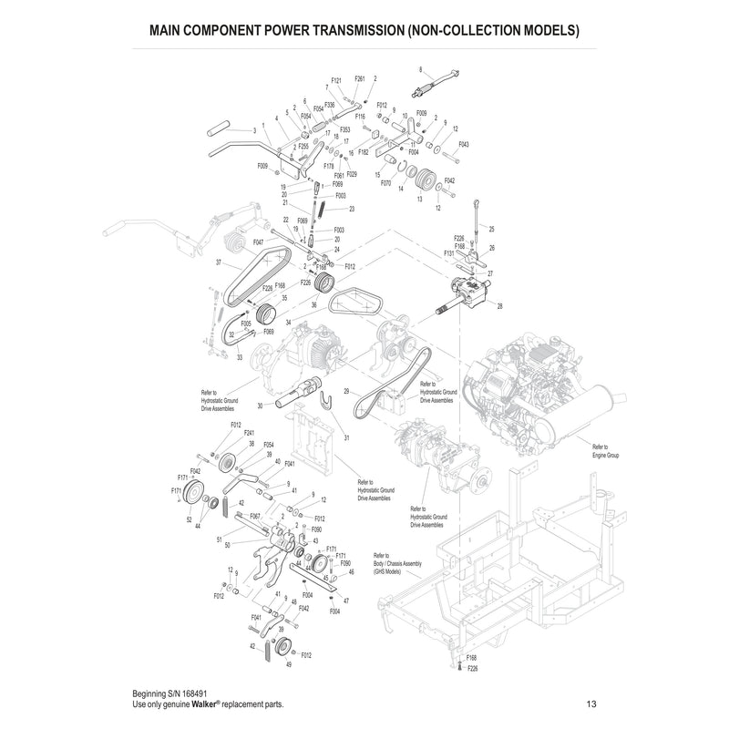 MAIN COMPONENT POWER TRANSMISSION 