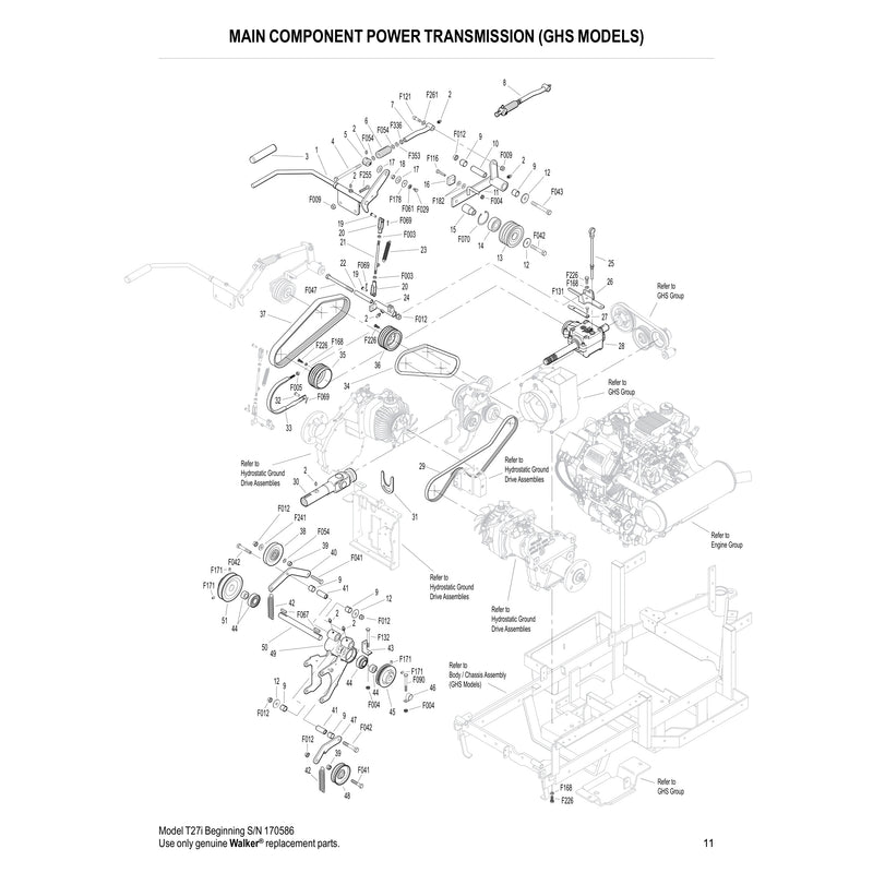 MAIN COMPONENT POWER TRANSMISSION 