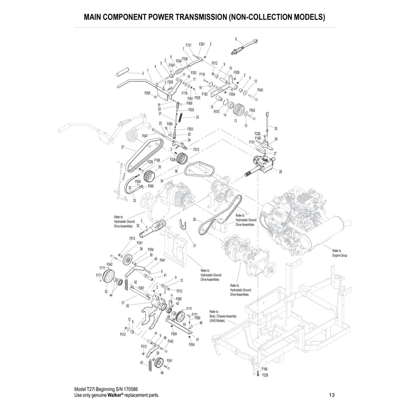 MAIN COMPONENT POWER TRANSMISSION 