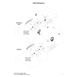 Walker Mowers T27i Parts Diagram (Serial # 180500 - 187254)