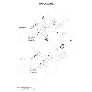 Walker Mowers T27i Parts Diagram (Serial # 187255 - 189967)