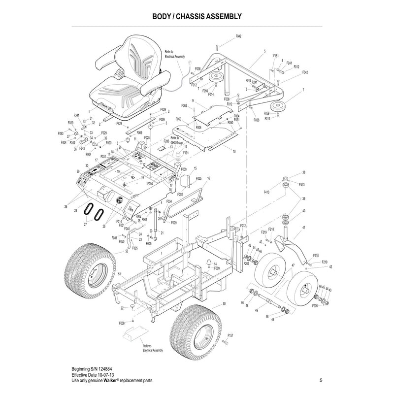 BODY CHASSIS ASSEMBLY