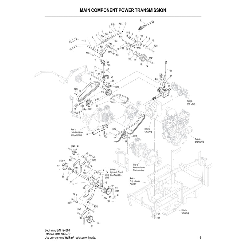 MAIN COMPONENT POWER TRANSMISSION