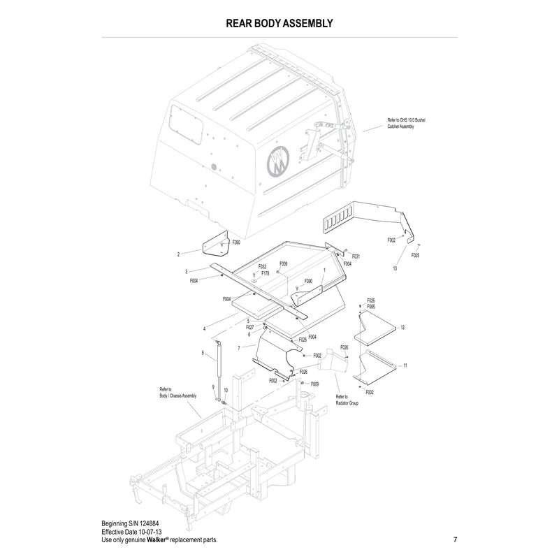 REAR BODY ASSEMBLY