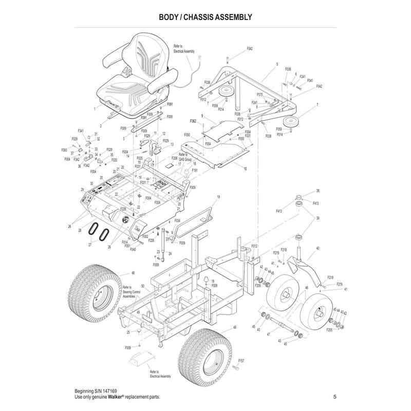 BODY   CHASSIS ASSEMBLY