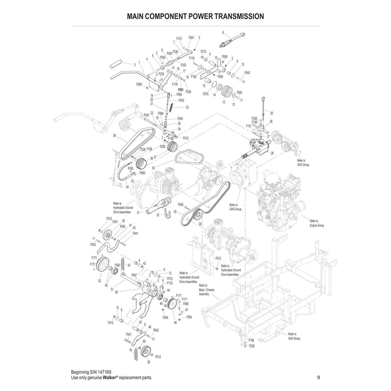 MAIN COMPONENT POWER TRANSMISSION