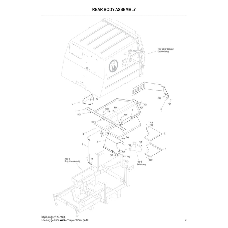 REAR BODY ASSEMBLY