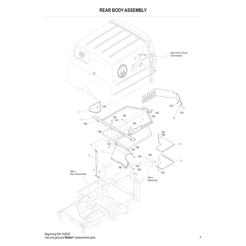 REAR BODY ASSEMBLY