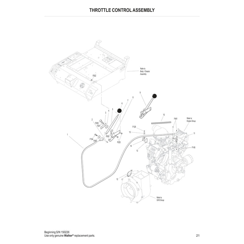 THROTTLE CONTROL ASSEMBLY