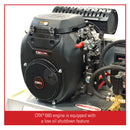 Simpson Truck Mount 3000 PSI 8.0 GPM CRX 680 Gas Truck Mount Pressure Washer (TM3080141E)