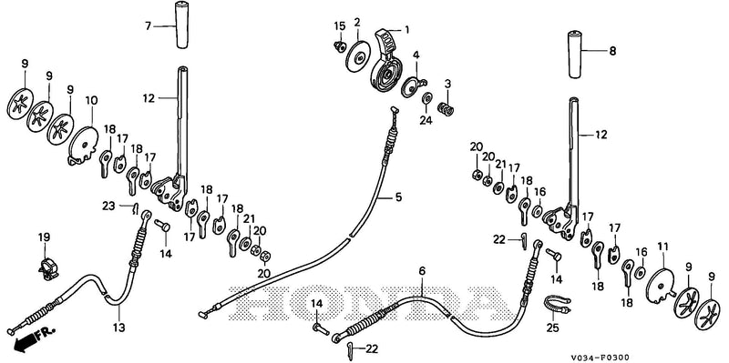 THROTTLE LEVER