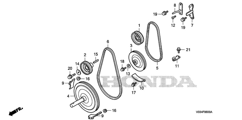 DRIVEN PULLEY