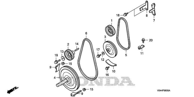 DRIVEN PULLEY