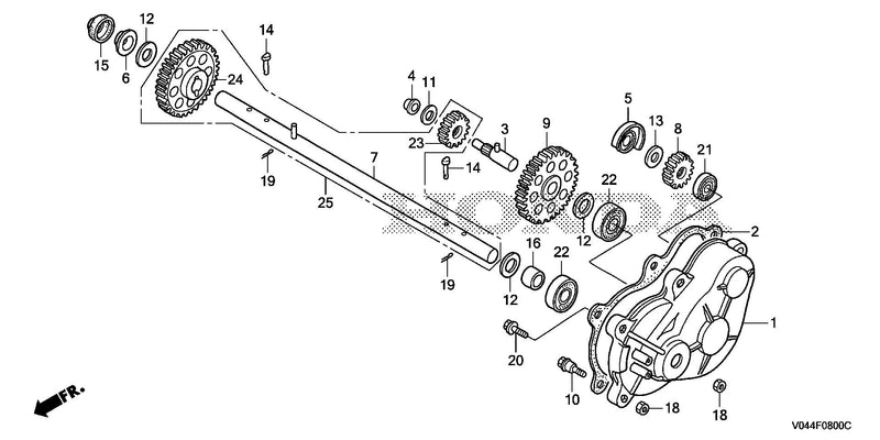 RIGHT TRANSMISSION CASE