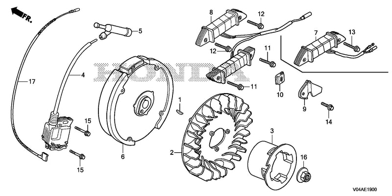 FLYWHEEL@IGNITION COIL   (1)