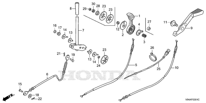 CHANGE LEVER (2)