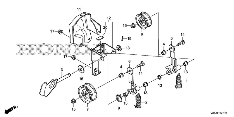 TENSIONER ARM (2)