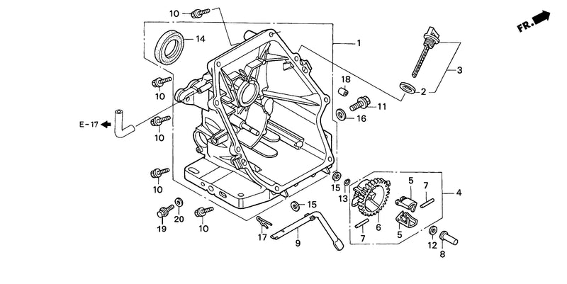 CRANKCASE COVER