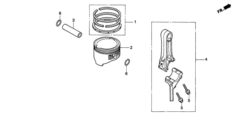 PISTON@CONNECTING ROD