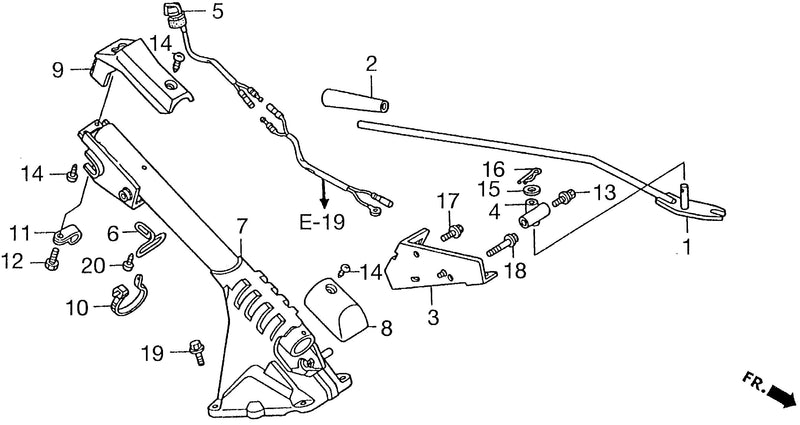 HANDLE COLUMN