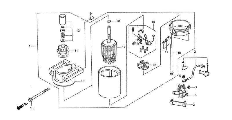 STARTER MOTOR