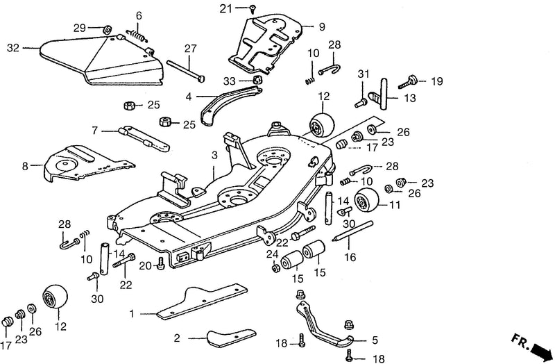 HA4120  CUTTER HOUSING