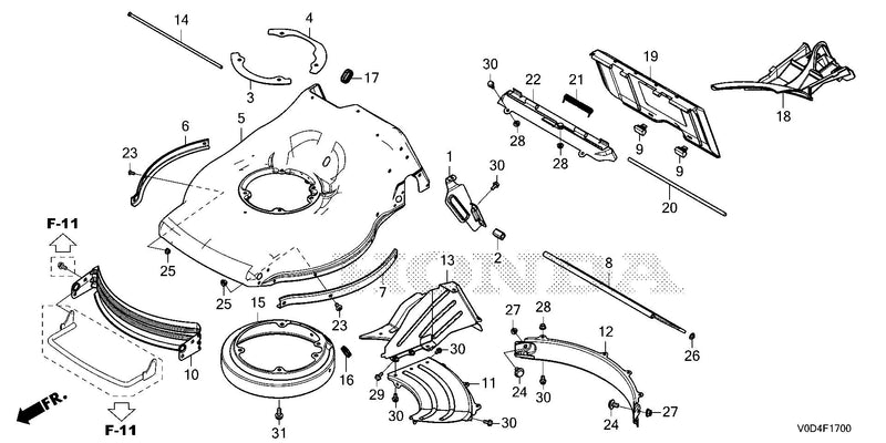 CUTTER HOUSING