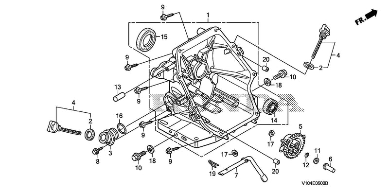 CRANKCASE COVER