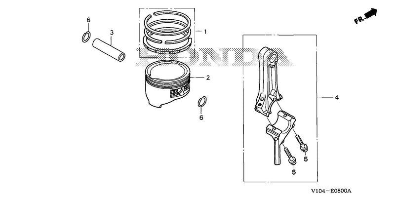 PISTON@CONNECTING ROD