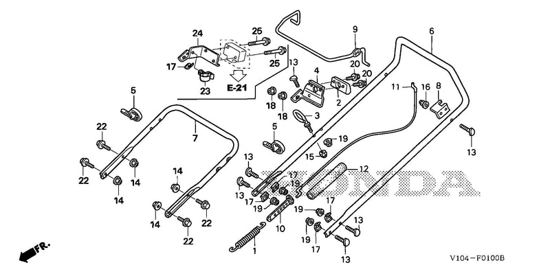 HANDLEBAR (HS520/HS520K1)