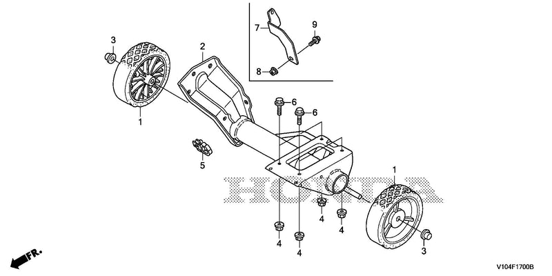 ENGINE BED@WHEEL
