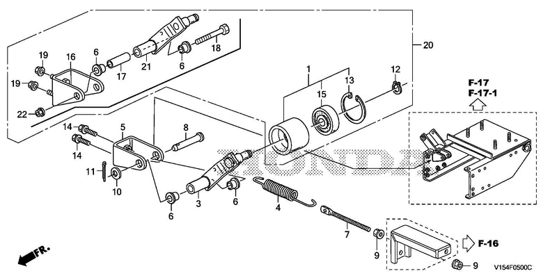 TENSIONER ARM