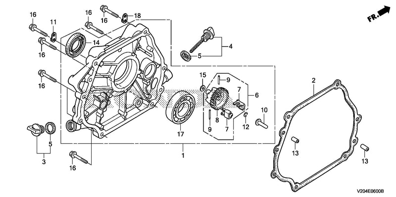 CRANKCASE COVER