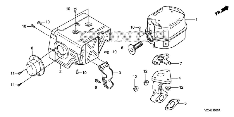 MUFFLER (FRC800)