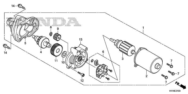 STARTER MOTOR (4)