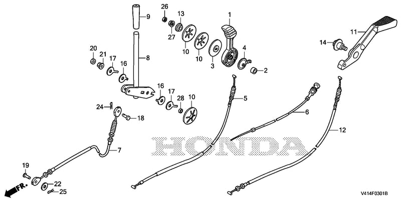CHANGE LEVER (2)