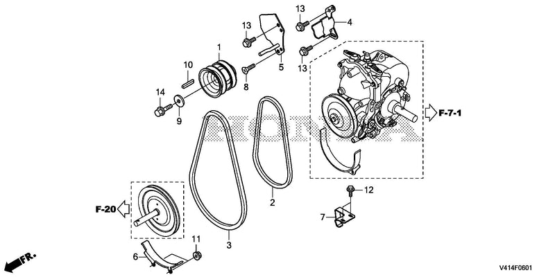 DRIVEN PULLEY (2)