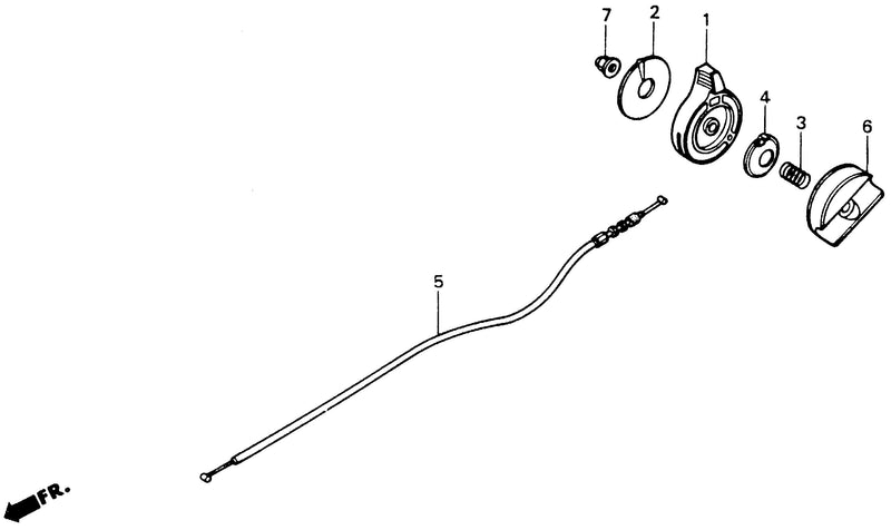 THROTTLE LEVER