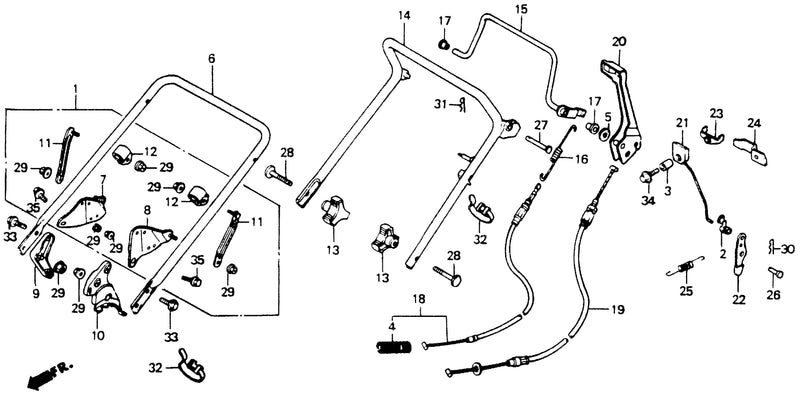 HRA214  HANDLEBAR