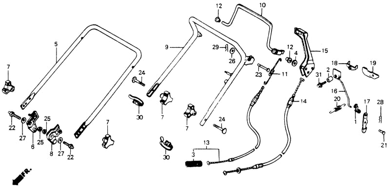 HR194   HANDLEBAR