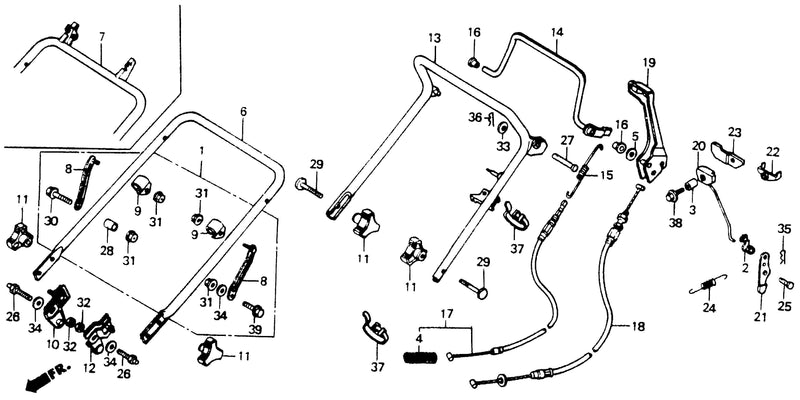 HR214   HANDLEBAR
