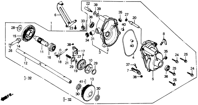 HR194/21TRANSMISSION CASE