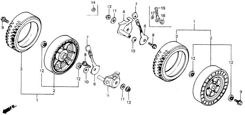 HR194/21FRONT WHEEL