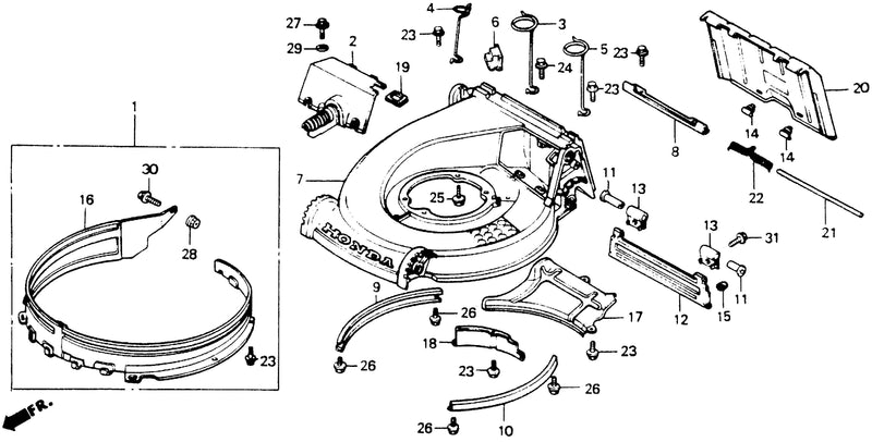 HR214   CUTTER HOUSING