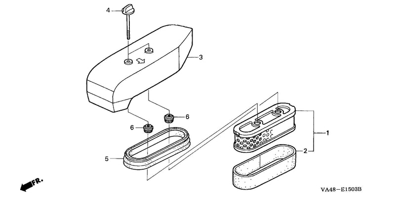 AIR CLEANER (HRC216K1)