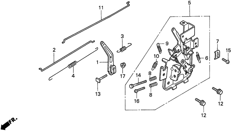 HR173   GOVERNOR ARM 2490349--