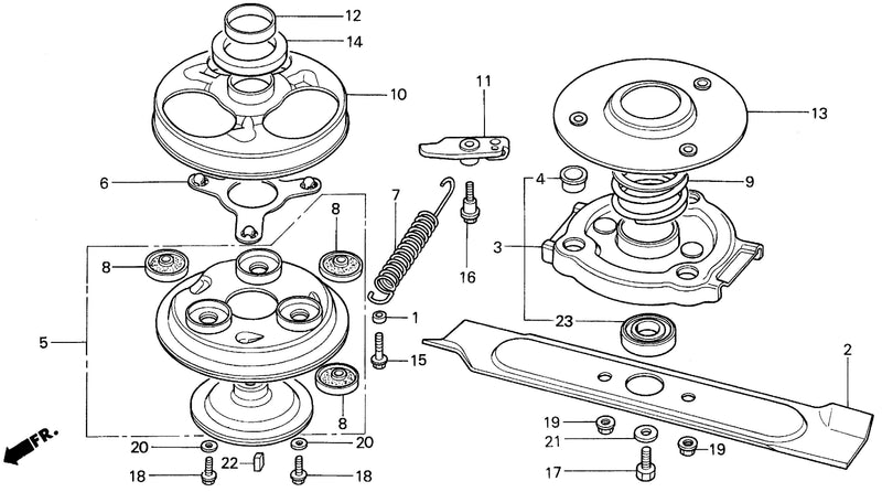 HR17    ROTARY BLADE