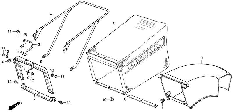 HR17    GRASS BAG