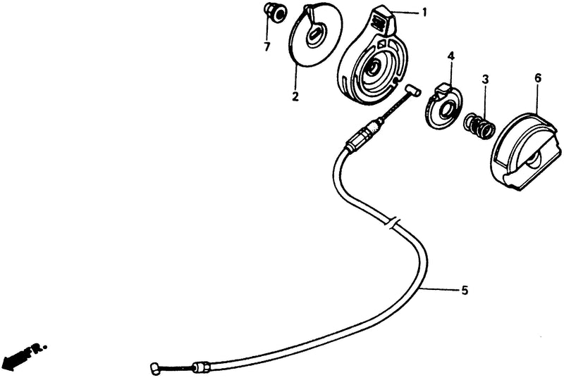 THROTTLE LEVER