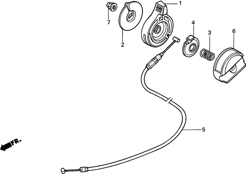 THROTTLE LEVER